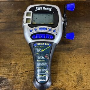 Vintage 1997 Radica Lunker Bass Fishin' Fishing Handheld Electronic Game